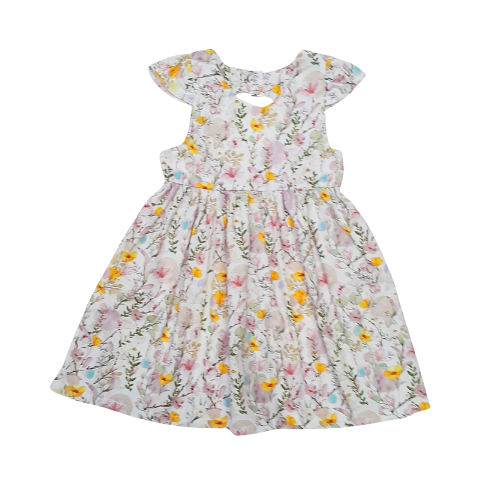 Spring Floral Party Dress