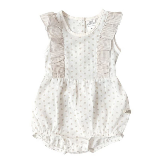 Dot Frilly Onesie